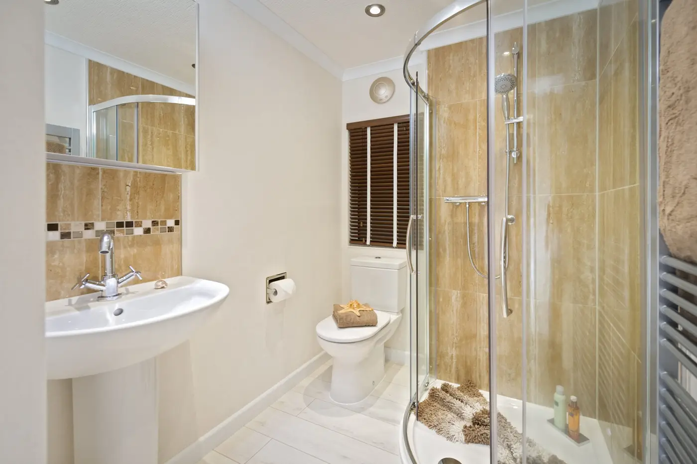 Shower and Bathroom